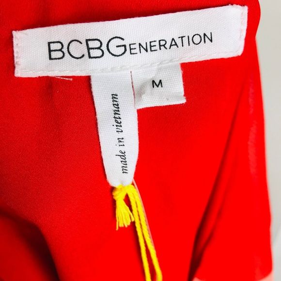 BCBGeneration Womens Size Medium Striped SemiSheer - Picture 5 of 7